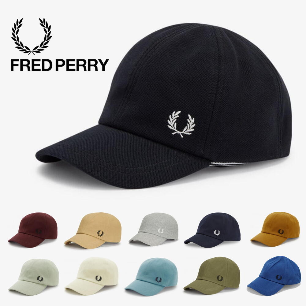 定番 フレッドペリー FRED PERRY 帽子 ピケ クラシック キャップ PIQUE CLASSIC CAP HW1650 OX 158. 363. 420. 464. 637. 644. M37. Q55. P04. P13. R45 【GHOG】のサムネイル