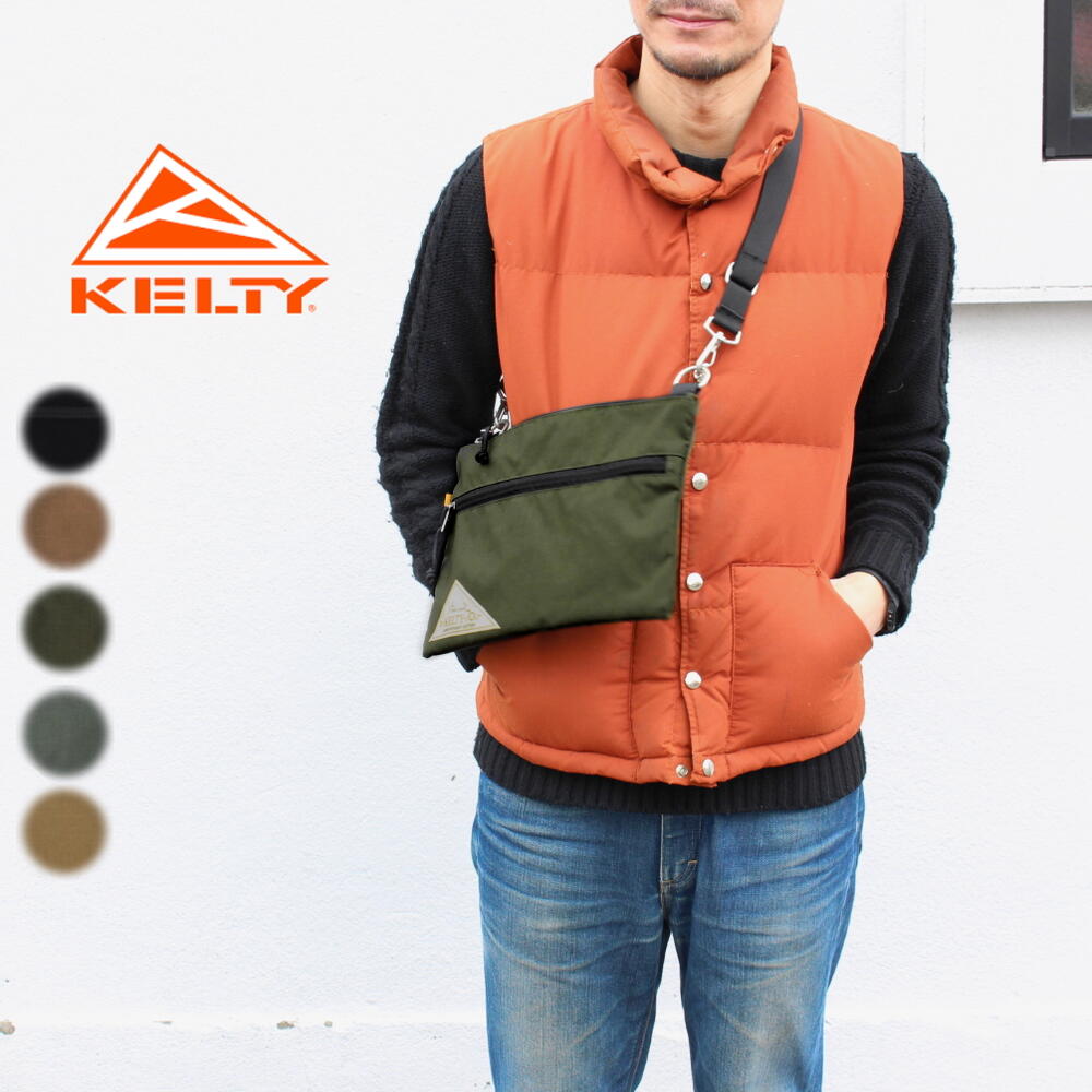 ケルティ KELTY バッグ 70TH アニバーサリー フラット ポーチ SM 70TH ANNIVERSARY FLAT POUCH SM 2592481 ブラック コヨーテブラウン オリーブドラブ セージ タン［BG］【GGOH】