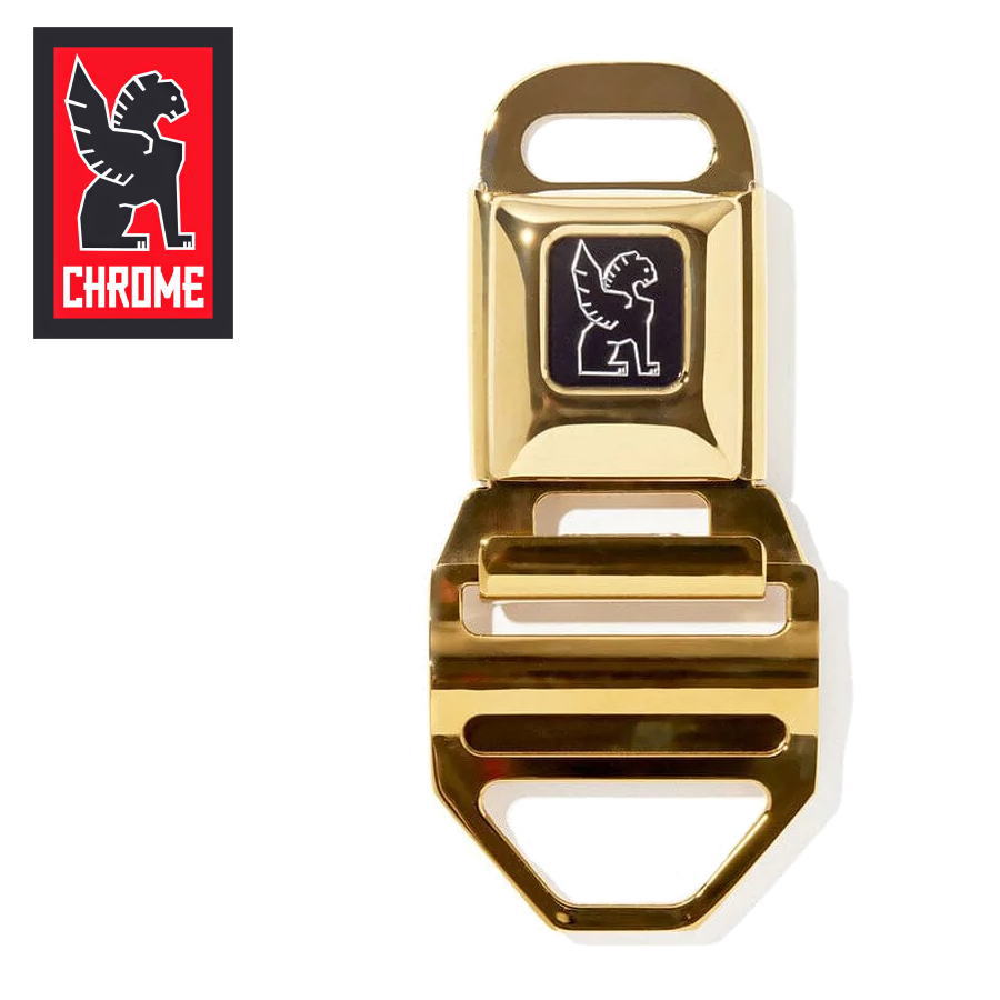  CHROME ȥ٥ Хå 顼 SEATBELT BUCKLE LG  AC-244 GLDGIOH