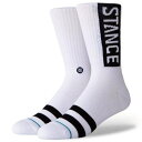 【最大100%ポイントバック 5/1-5/31限定※要エントリー】スタンス STANCE ソックス 靴下 OG ホワイト M556D17OGG WHT メンズ ...