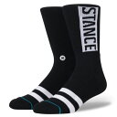 【最大100%ポイントバック 5/1-5/31限定※要エントリー】スタンス STANCE ソックス 靴下 OG ブラック M556D17OGG BLK メンズ ...