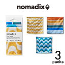 【最大100%ポイントバック 5/1-5/31限定※要エントリー】ノマディクス nomadix 3枚組 タイニータオル Tiny Towel Stripes 1...