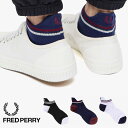 【最大100%ポイントバック 6/1-6/30限定※要エントリー】フレッドペリー FRED PERRY 靴下 ティップド リブ アンクル ソックス Tipped...