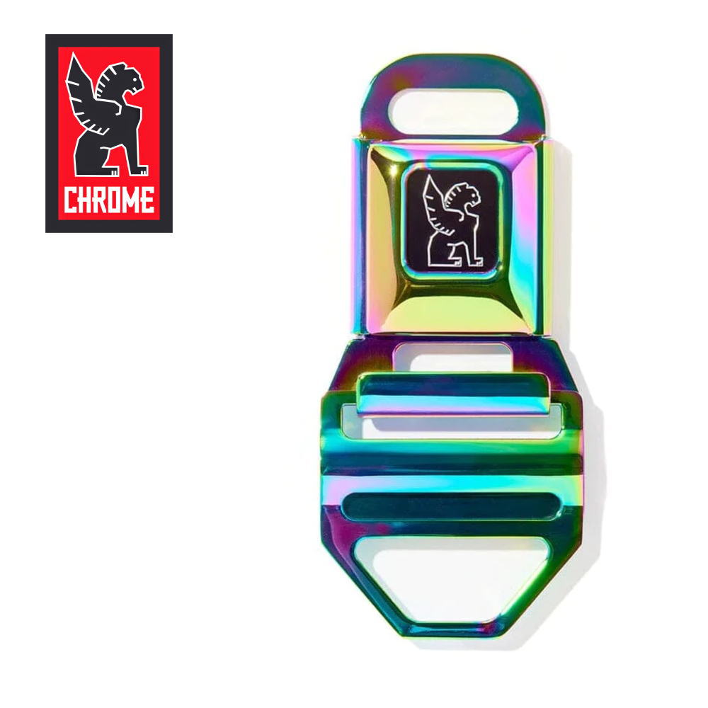  CHROME ȥ٥ Хå 顼 SEATBELT BUCKLE LG AC-244 RNBWʥ쥤ܡˡGIOH