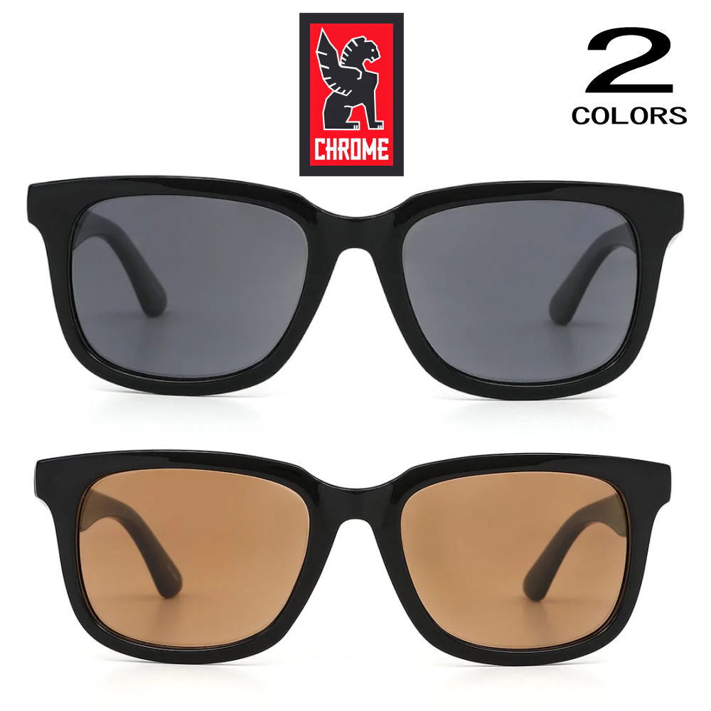 クローム CHROME サングラス タイプ DP SUNGLASS TYPE DP JP222 GBKSMK（GLOSS/BLACK/SMOKE）GBKLBR（GLOSS/BLACK/LT.BROWN）［C］