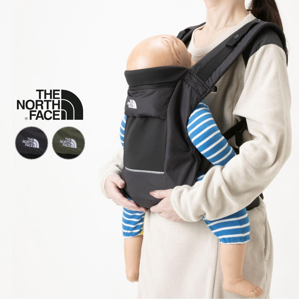 子供 ノースフェイス THE NORTH FACE ベビーコンパクトキャリアー Baby Compact Carrier NMB82300 ブラック(K) ニュートープグリーン(NT)［C］