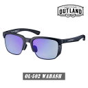 【最大100%ポイントバック7月限定※要エントリー】アウトランド OUT LAND サングラス ウォバッシュ WABASH OL-502 MBK マットブラック【GIOM】