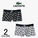 【最大100%ポイントバック 5/1-5/31限定※要エントリー】ラコステ LACOSTE 全面プリント ストレッチコットン トランクス 5H4743-10 2...