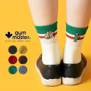 【最大100%ポイントバック 5/1-5/31限定※要エントリー】ジムマスター gym master 靴下 ハッピー刺繍コンビソックス G366730R 04 ...