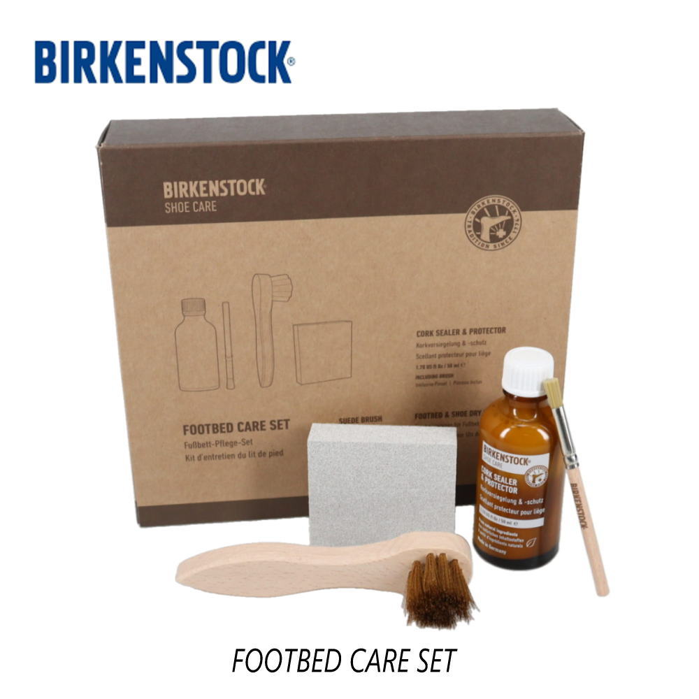 ں100%ݥȥХåץȥ꡼ۥӥ륱󥷥ȥå BIRKENSTOCK եåȥ٥å å FOOTBED CARE SET 102781...