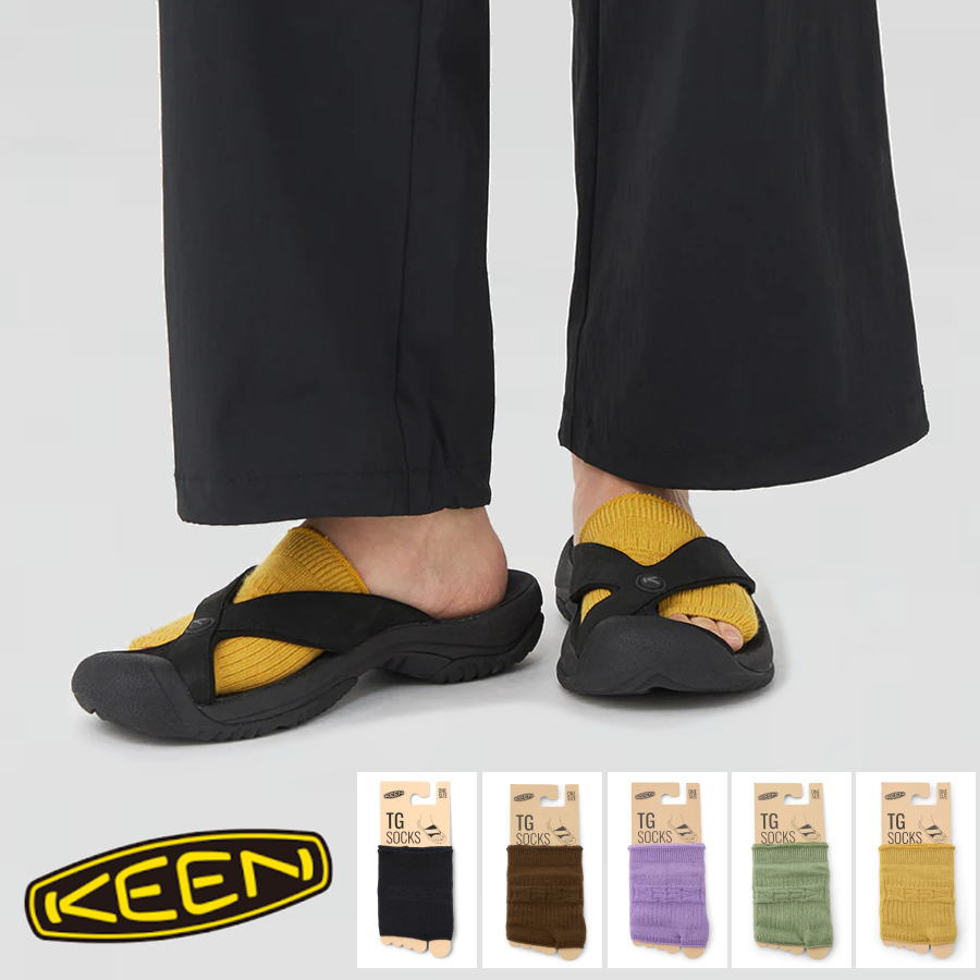 3月限定！最大全額ポイント還元※要エントリー キーン KEEN サンダル 靴下 ティージー ソックス TG SOCKS 1030908 1032399 1032400 1032401 1032402【GKOG】