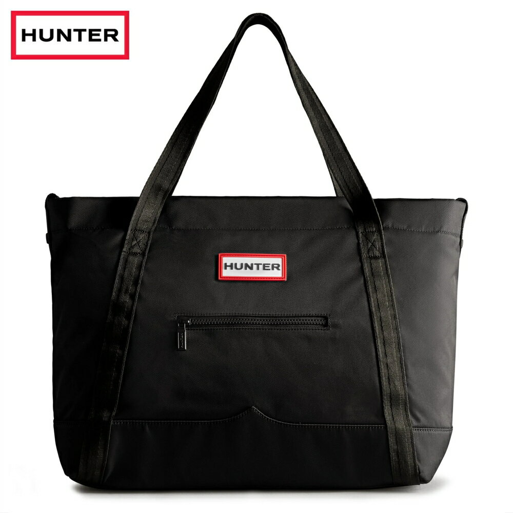 Rakuten - 5月限定！最大全額ポイント還元※要エントリー ハンター HUNTER ナイロン ラージ トップ クリップ トート バッグ NYLON LARGE TOPCLIP TOTE ブラック UBS1202KBM【GKOH】