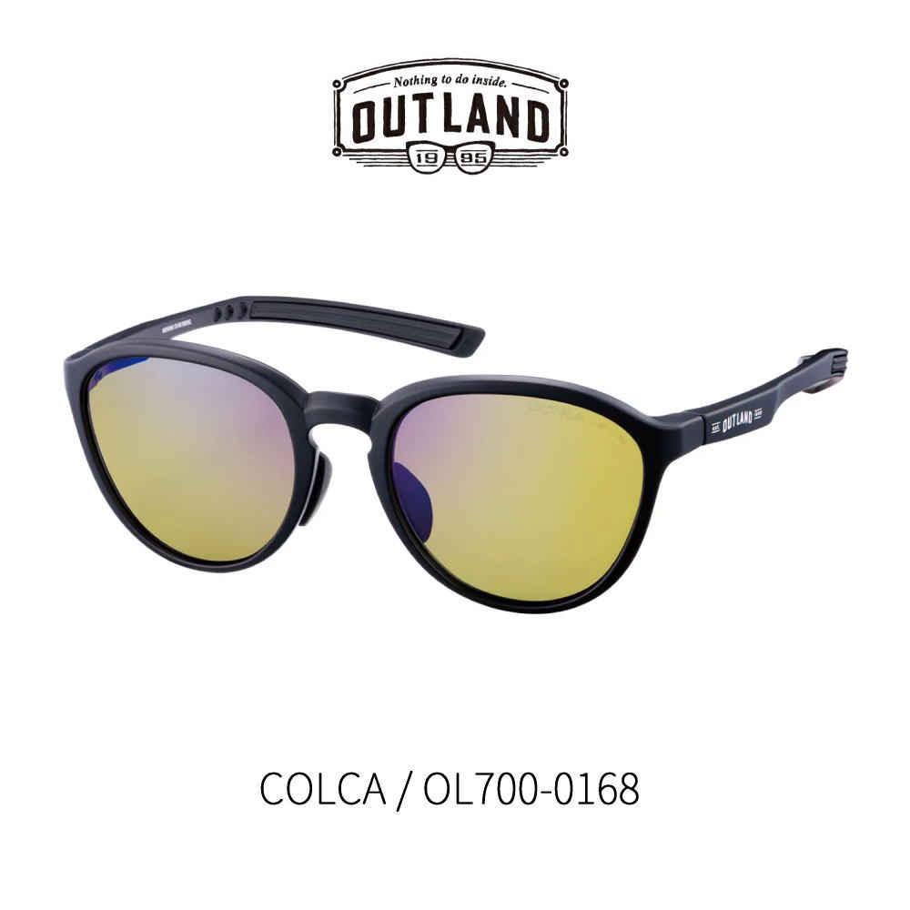 樂天商城 - 5月限定！最大全額ポイント還元※要エントリー アウトランド OUT LAND サングラス コルカ COLCA OL700-0168 マットブラック【GKOJ】