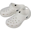 クロックス crocs サンダル ウィメンズ クラシック プラットフォーム クロッグ WOMEN 039 S CLASSIC PLATFORM CLOG ホワイト 206750 100【GGOK】