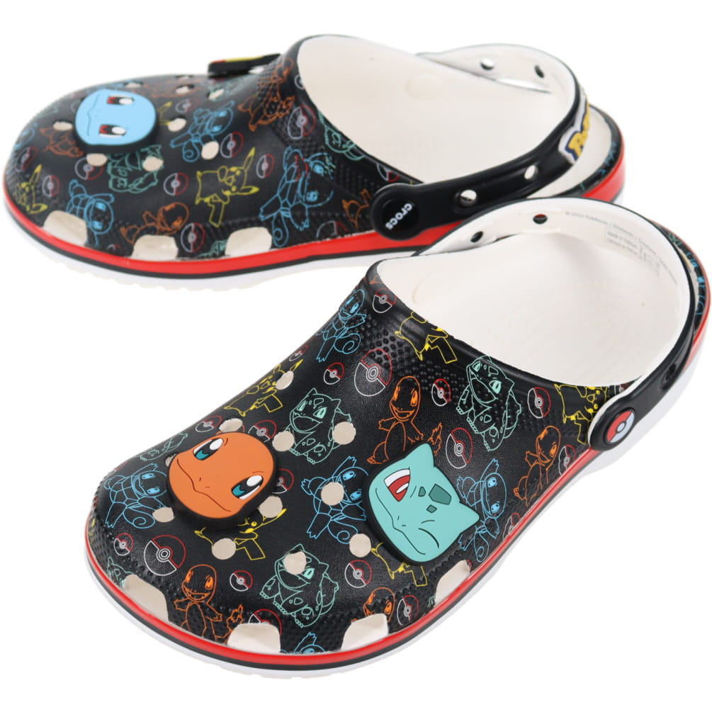 クロックス crocs サンダル ポケモン プリント クラシック クロッグ POKEMON PRINT CLASSIC CLOG マルチ 211343-90H【GJOM】