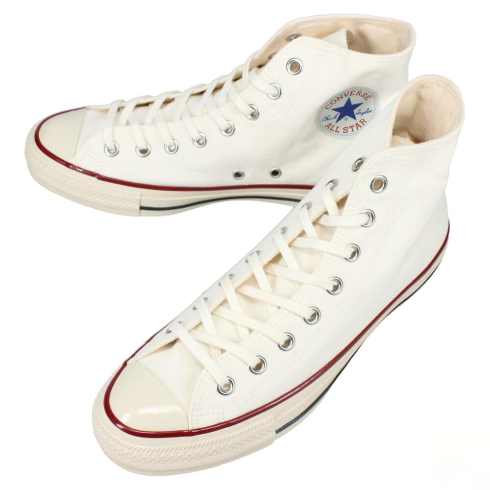 定番 コンバース スニーカー オールスター US ハイ CONVERSE ALL STAR US HI ホワイト/トリコ WHT/TRC 1SD285