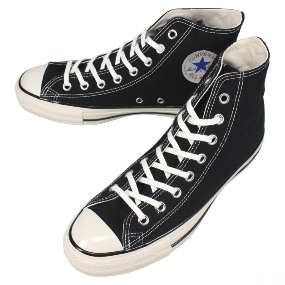 定番 コンバース スニーカー オールスター US ハイ CONVERSE ALL STAR US HI ブラック BLACK 1SD284