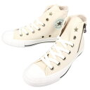 コンバース CONVERSE スニーカー オールスター アンティークゴールド ジップ ハイ ALL STAR AG Z HI エクリュ 1SD869【GHFG】