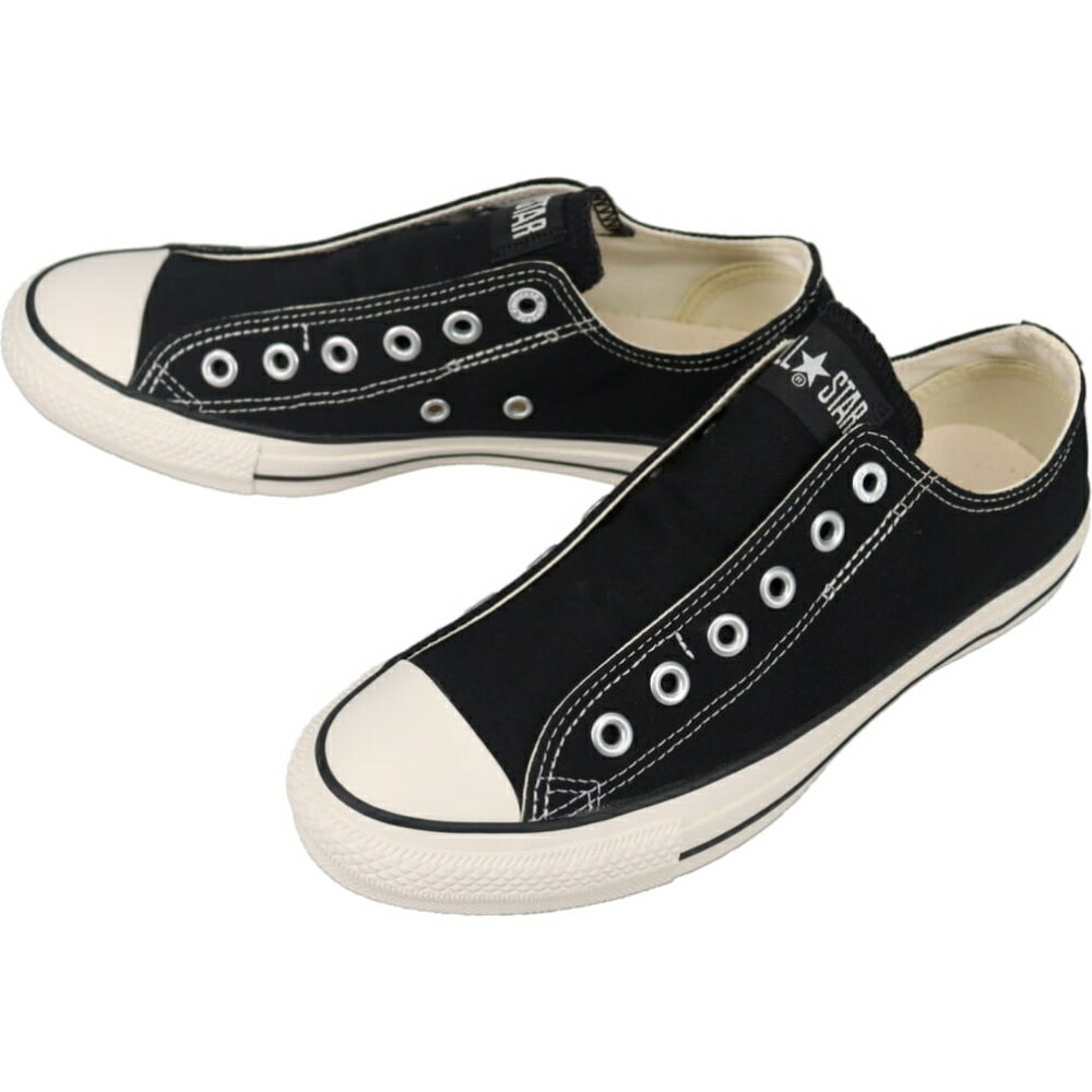 楽天すにーかー倉庫【最大100％ポイントバック 6/1-6/30限定※要エントリー】定番 コンバース CONVERSE スニーカー オールスター スリップ FE OX ALL STAR SLIP FE OX BLACK ブラック【GJOF】