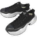 【最大100%ポイントバック※要エントリー】コンバース CONVERSE スニーカー オールスター R サージトレーナー MT オックス ALL STAR R SURGETRAINER MT OX ブラック/メタリックシルバー BLK/MSV【GJOG】