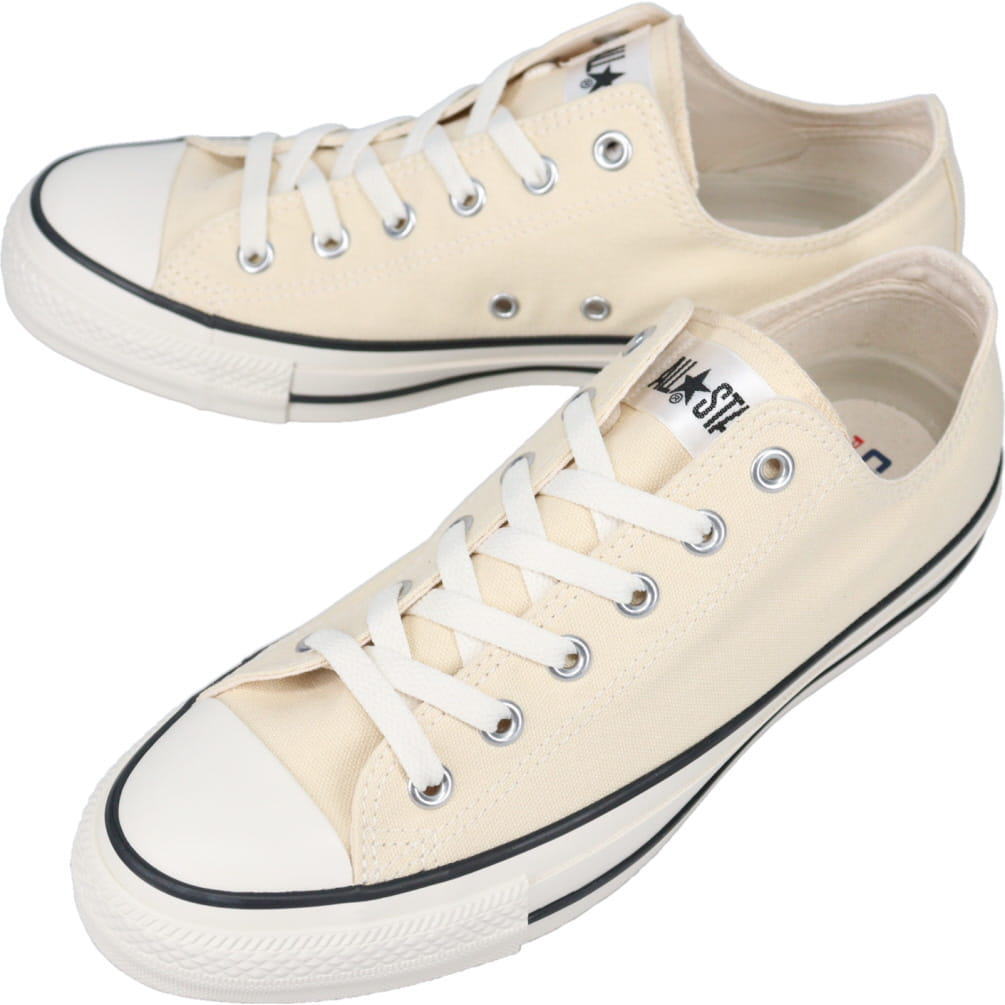 楽天すにーかー倉庫【最大全額ポイント還元※要エントリー】コンバース CONVERSE スニーカー オールスター R オックス ALL STAR R OX バターホワイト BTR.WHT 1SD823 定番【GJOK】