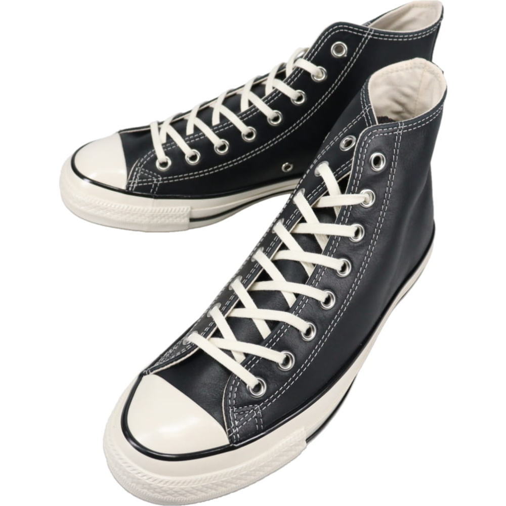 コンバース CONVERSE スニーカー オールスター エイジド ワックスドレザー HI ALL STAR AGED WAXEDLEATHER HI ミッドナイトブルー MD.BLUE 1SE846 31316560【GJFO】