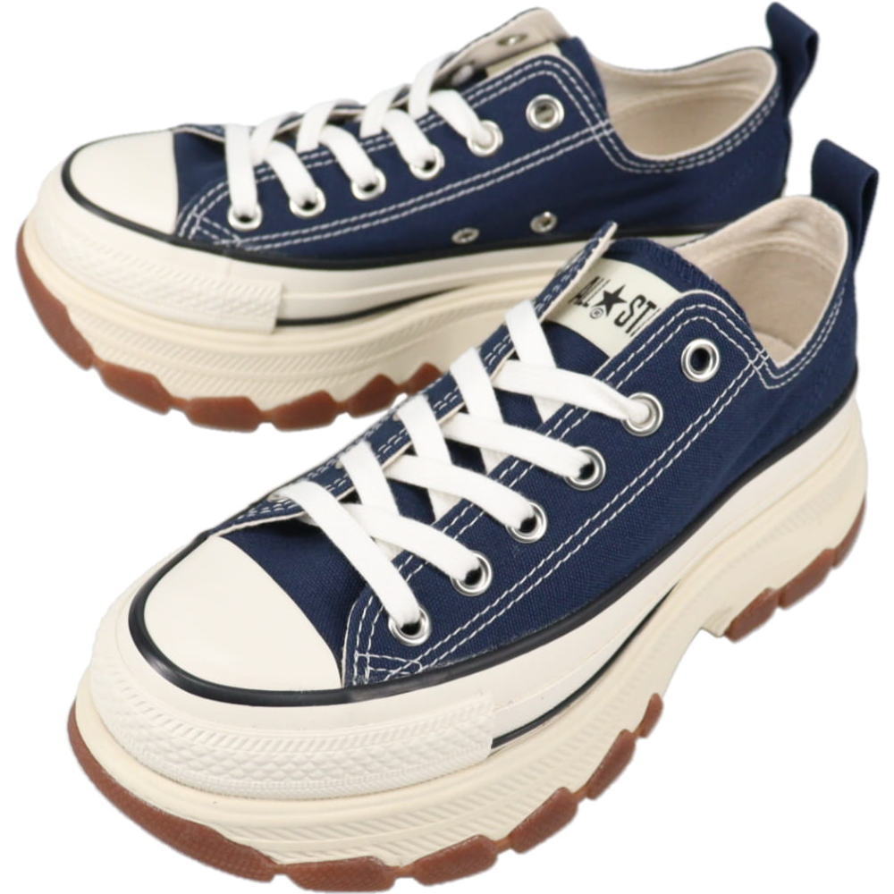3月限定！最大全額ポイント還元※要エントリー コンバース CONVERSE スニーカー オールスター トレックウエーブ OX ALL STAR TREKWAVE OX ミッドナイトネイビー MDT.NVY 1SF078 31317960【GKOH】