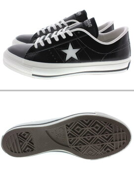 【靴ひも通しサービス実施中】定番 日本製 コンバース CONVERSE ワンスター J ONE STAR J ブラック/ホワイト MADE IN JAPAN