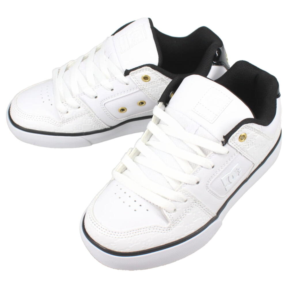 ディーシーシューズ DC SHOES スニーカー ピュア SE SN PURE SE SN ホワイト/シルバースパークル DM234027 WKL【GHOM】