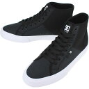 ディーシーシューズ DC SHOES スニーカー マニュアル ハイ TXSE MANUAL HI TX SE ブラック/ホワイト DM214011 BKW 