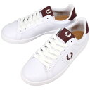 フレッドペリー FRED PERRY スニーカー B721 レザー B4321 370(ホワイト) 