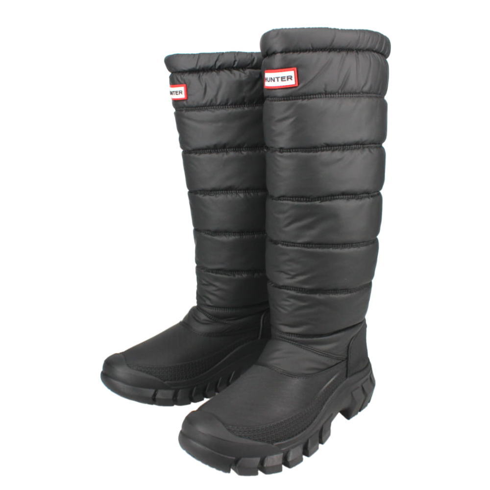 ハンター ハンター HUNTER ウインターブーツ レディース イントレピッド インシュレイティド トール スノー ブーツ ブラック(BLK) W INTREPID TALL SNOW BOOT WFT2108WWU【GGFO】