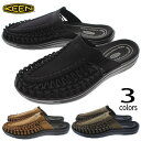 【最大100%ポイントバック 5/1-5/31限定※要エントリー】定番 キーン KEEN サンダル ユニーク 2 スライド UNEEK 2 SLIDE ブラック...