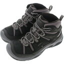 定番 キーン KEEN ハイキングシューズ サーカディア ミッド ウォータープルーフ CIRCADIA MID WP ブラック/スティールグレー Black/Steel Grey 1026768 防水 