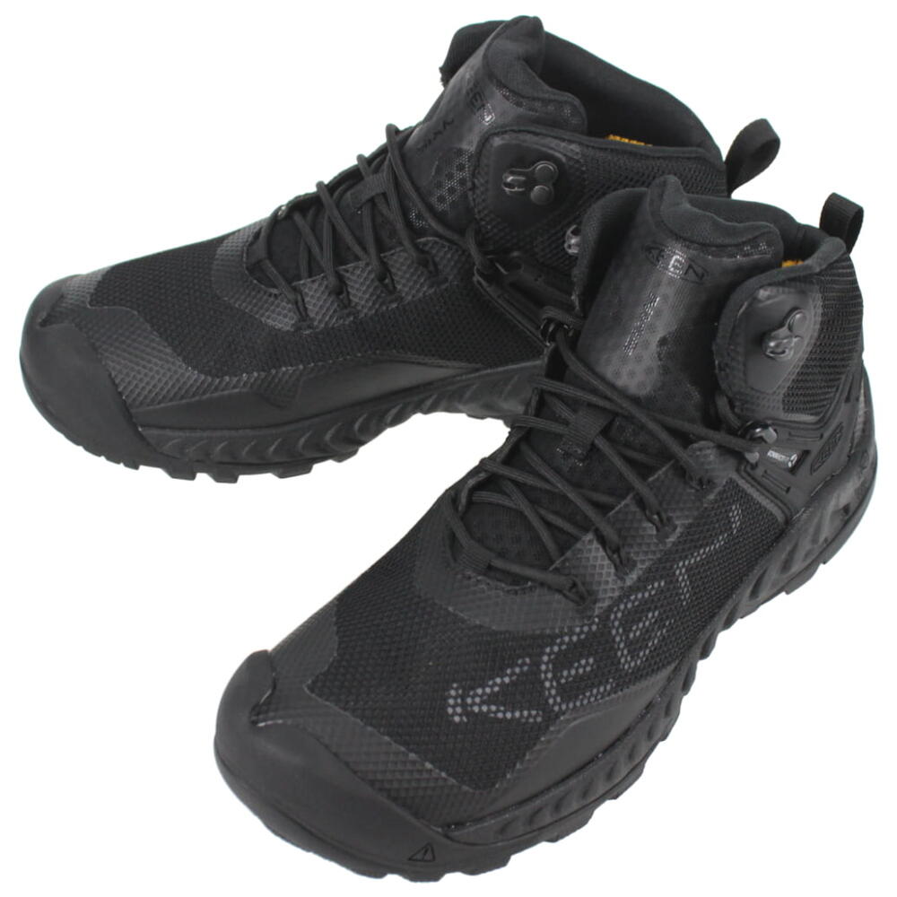 【最大100%ポイントバック 6/1-6/30限定※要エントリー】定番 キーン KEEN ハイキングシューズ ネクシス エヴォ ミッド ウォータープルーフ NXIS EVO MID WP トリプルブラック 1027191【GHOG】