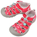 【最大100%ポイントバック 5/1-5/31限定※要エントリー】キーン KEEN キッズ サンダル ニューポート エイチツー NEWPORT H2 ラズベリー...