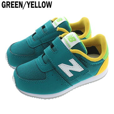 子供 ニューバランス New balance スニーカー IV220 ブラック/レッド(BR2) グリーン/イエロー(GY2) ライトブルー/ピンク(LB2)【GOOH】