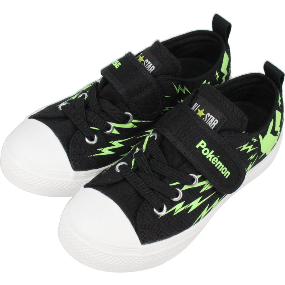 子供 コンバース CONVERSE チャイルド オールスター ライト ポケモン V-1 オックス ブラック CD ALL STAR LIGHT POKE'MON V-1 OX BLACK