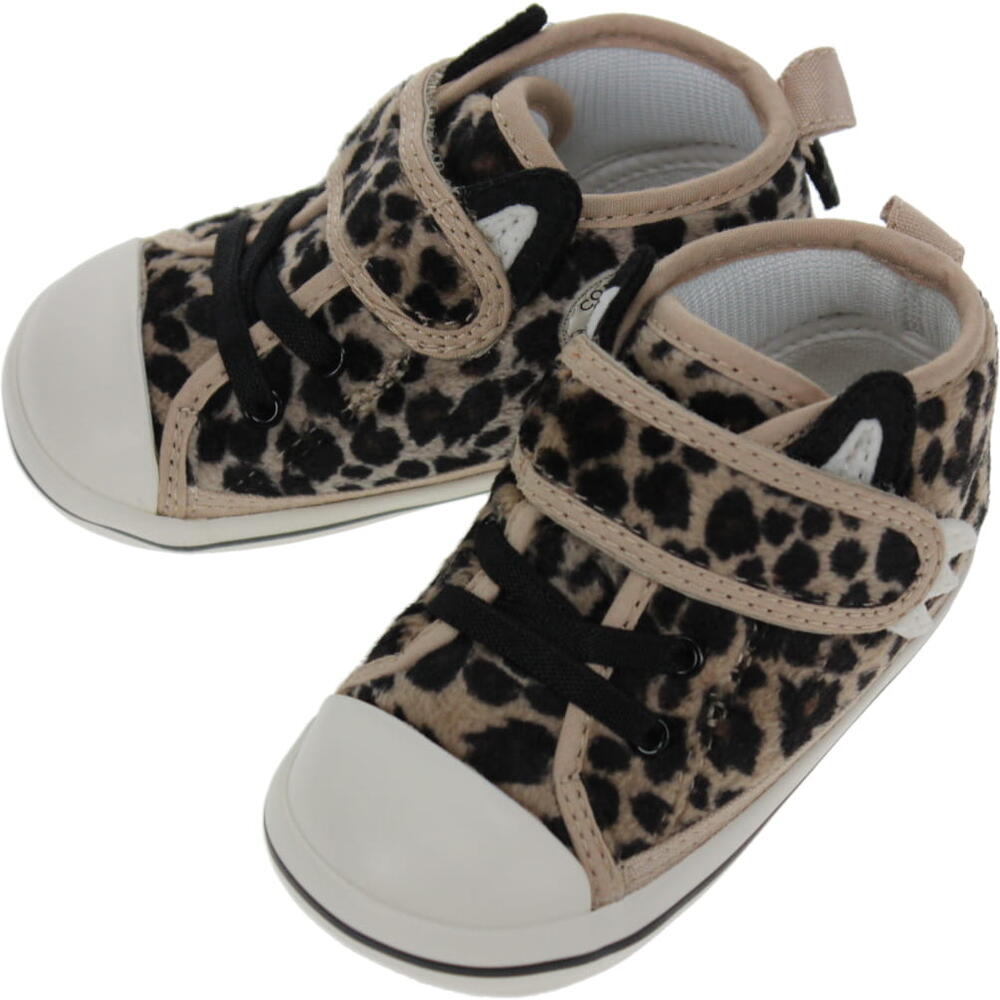 楽天すにーかー倉庫子供 コンバース CONVERSE スニーカー ベビー オールスター N アニマルズ V-1 ヒョウ BABY ALL STAR N ANIMALS V-1 HYOU 7SD141【GGON】