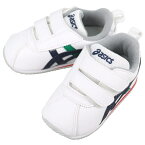 子供 アシックス asics スニーカー コトラ ベビー SL 2 COTLA BABY SL 2 ホワイト/ダークネイビー 1144A382-107 13～15.5cm【GIOH】