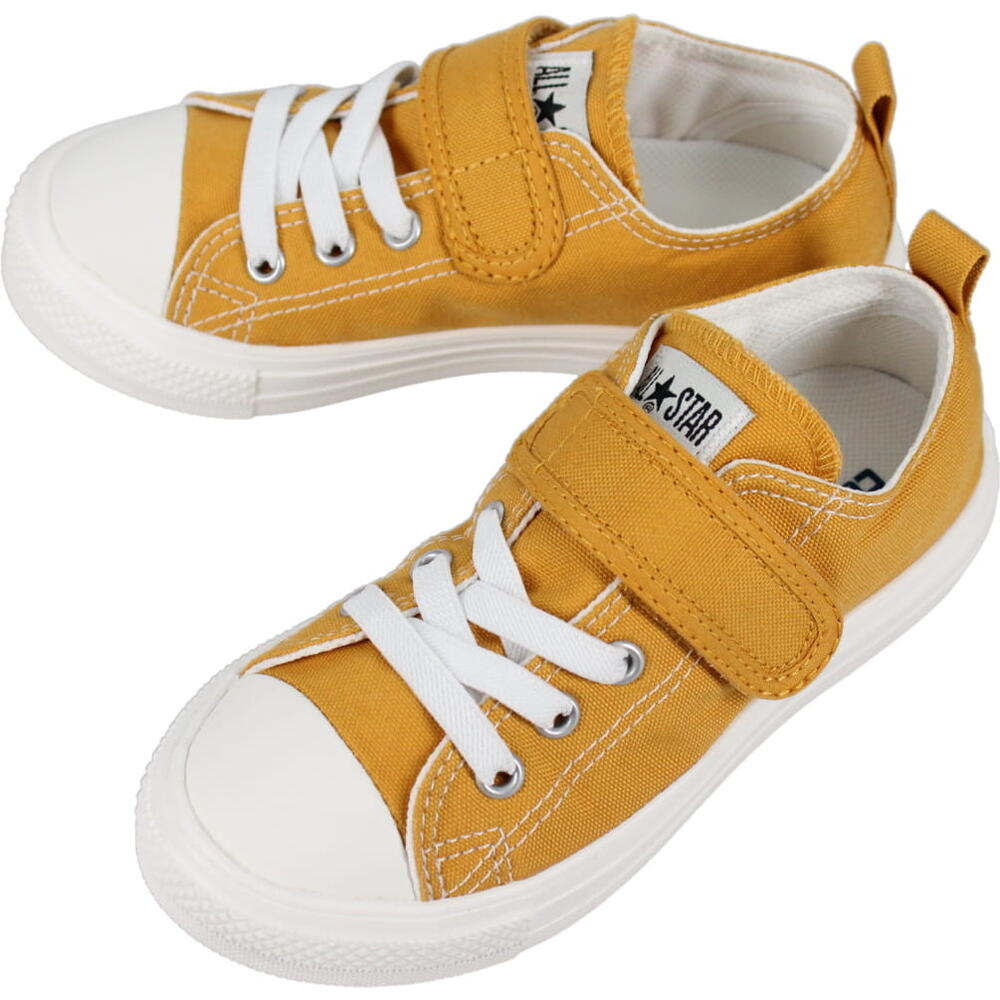 楽天すにーかー倉庫子供 コンバース CONVERSE スニーカー チャイルド オールスターライト V-1 オックス CHILD ALL STAR LIGHT V-1 OX ゴールド 3SD637 15cm～22cm【GHOL】