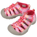 【最大100%ポイントバック 5/1-5/31限定※要エントリー】キーン KEEN キッズ サンダル ニューポート エイチツー NEWPORT H2 ホットピン...