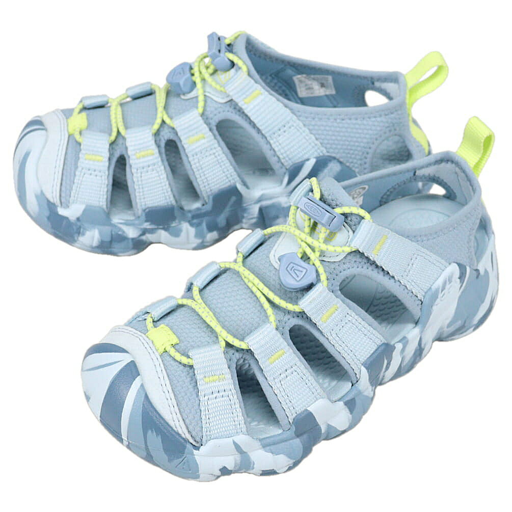 【最大100%ポイントバック 3/1-3/31限定※要エントリー】キーン KEEN キッズ サンダル ハイパーポート エイチツー HYPERPORT H2 スカイウェイ/フェードデニム 1030833 YOUTH(20cm〜23.5cm) 子供【GJOH】のサムネイル