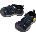 【最大100%ポイントバック 5/1-5/31限定※要エントリーキーン KEEN キッズ サンダル ニューポート エイチツー NEWPORT H2 ネイバルアカ...