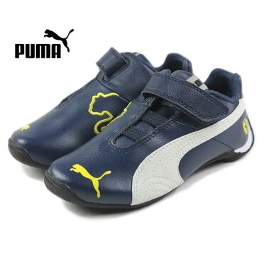 【最後の1足 12cm】子供 プーマ PUMA フューチャーキャット レザー SF -10- V キッズ ドレスブルース/ミスティックブルー 358619-06【FJOM】