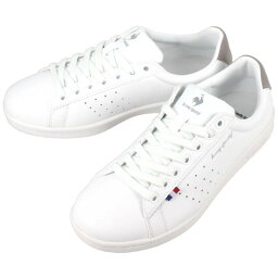 ルコックスポルティフ ルコック スポルティフ le coq sportif スニーカー LA ローラン SL LA ROLAND SL ホワイト/グレー QL1VJC02WG【GGFG】