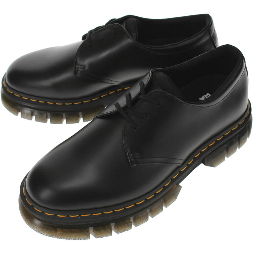 ドクターマーチン 定番 ドクターマーチン Dr.Martens　RIKARD POLISHED SMOOTH 3I 3 ホール シューズ ブラック 27830001【GGOM】