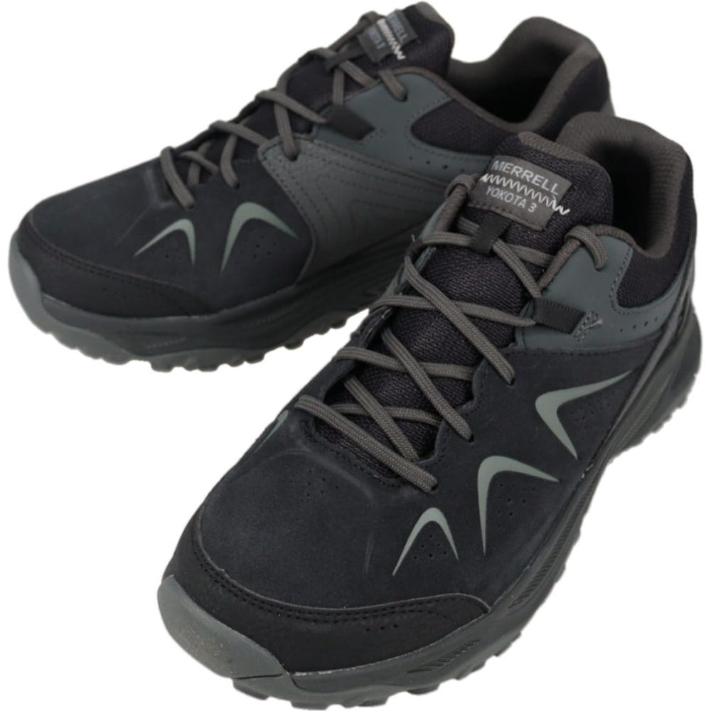 Rakuten - 4月限定！最大全額ポイント還元※要エントリー メレル MERRELL ヨコタ 3 ウォータープルーフ YOKOTA 3 WP ブラック J038445【GKOI】