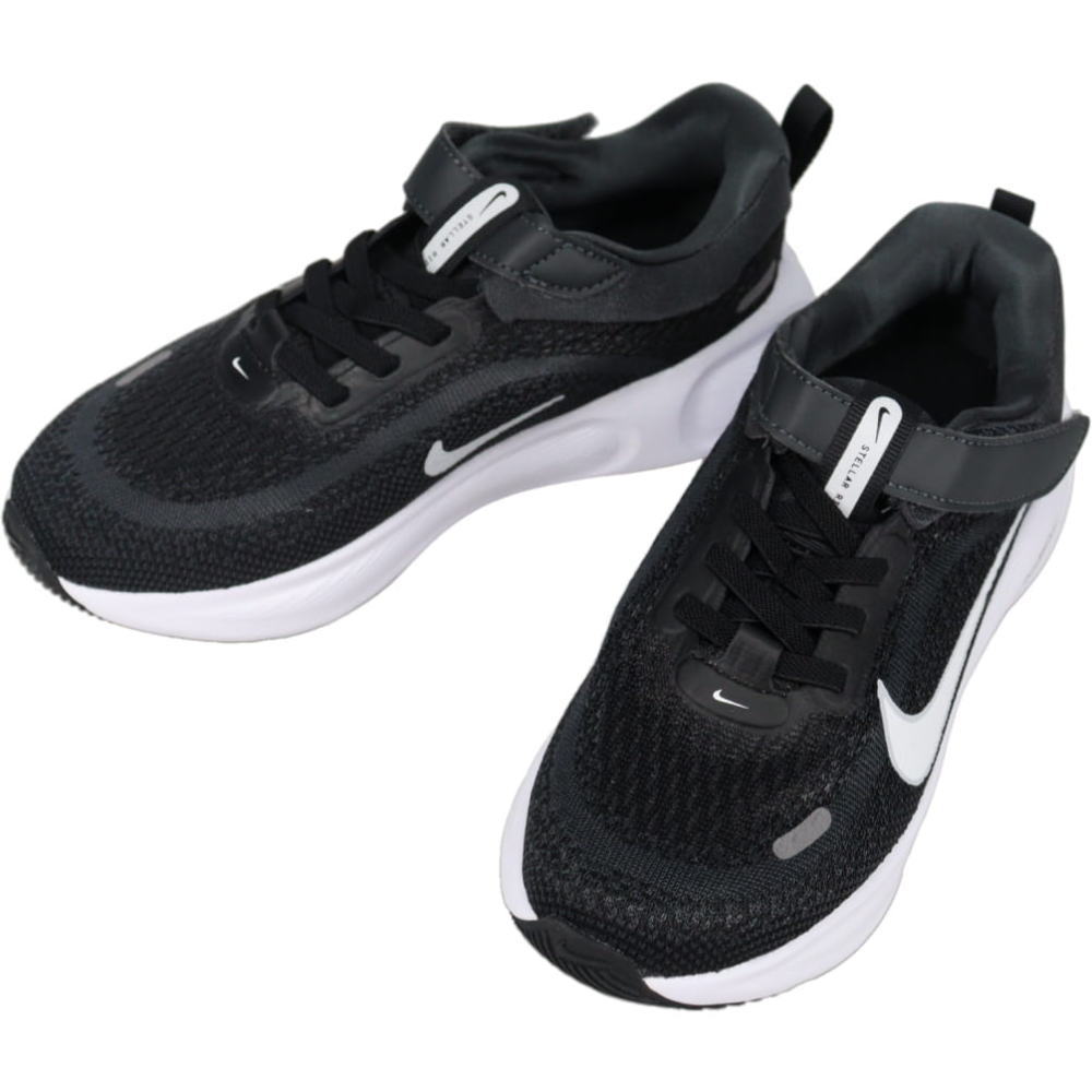 ナイキ NIKE スニーカー ステラ ライド PSV STELLAR RIDE PSV ブラック/ホワイト/アンスラサイト HQ3267 001 子供【GKOF】