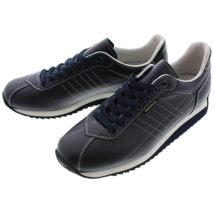防水スプレー吹きかけサービス 交換返品送料無料 パトリック PATRICK スニーカー サンガー SANGER ネイビー NVY 21332【FNOG】[Z]